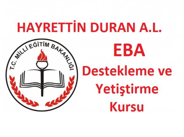 DYK Başvuruları 18-24 Eylül Tarihleri arasında EBA üzerinden Yapılmaktadır